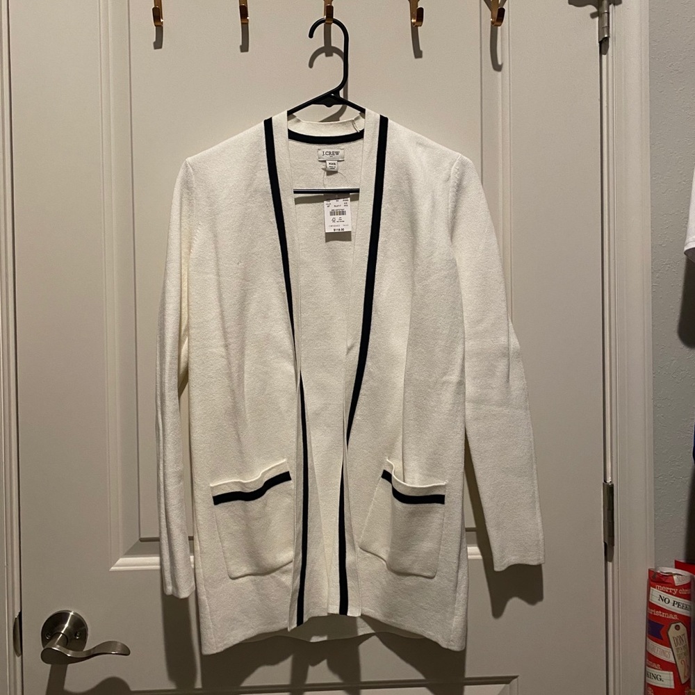 NWT J.Crew coatigan xxs